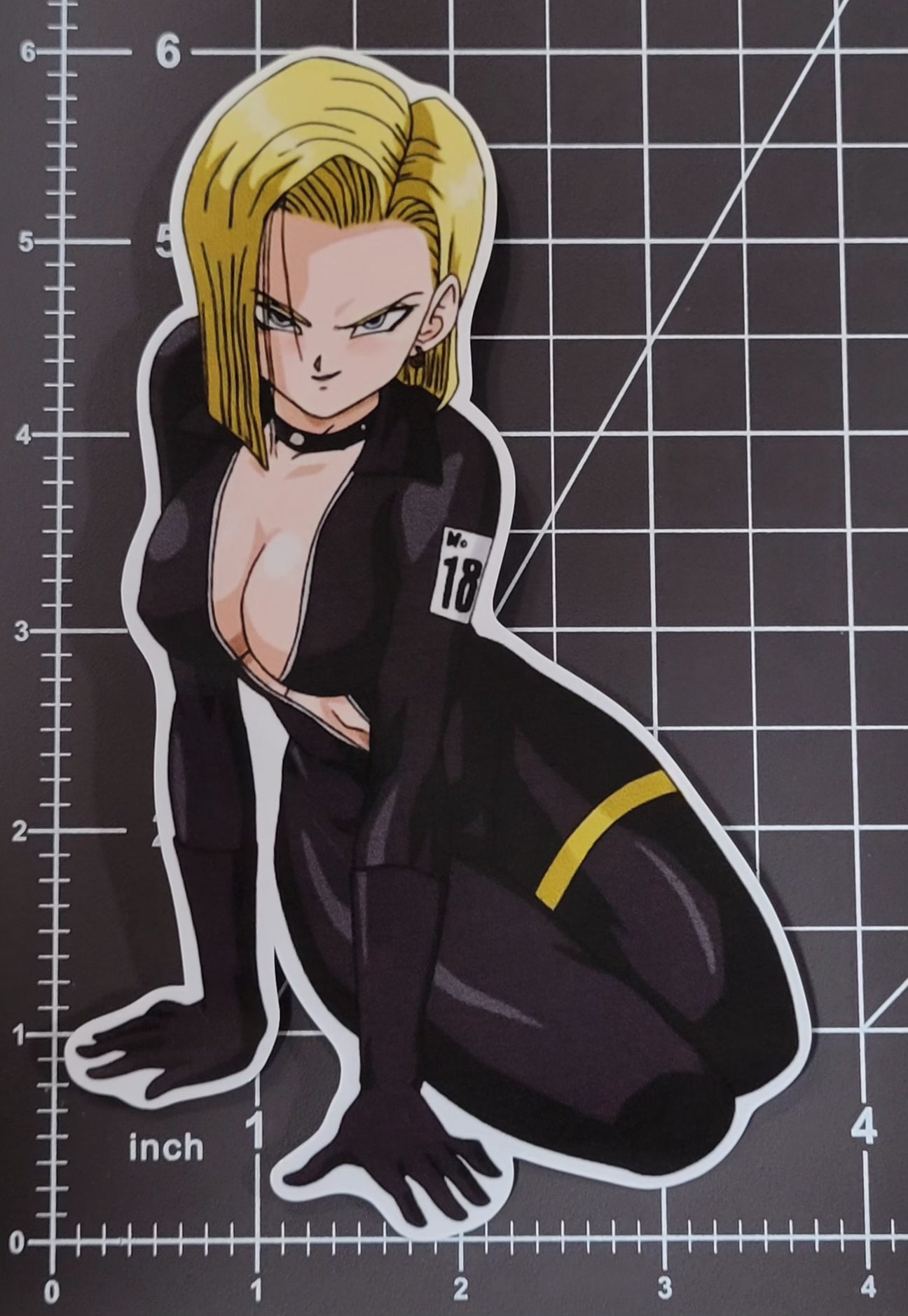 Dragon Ball Android 18 Sticker V1 6"