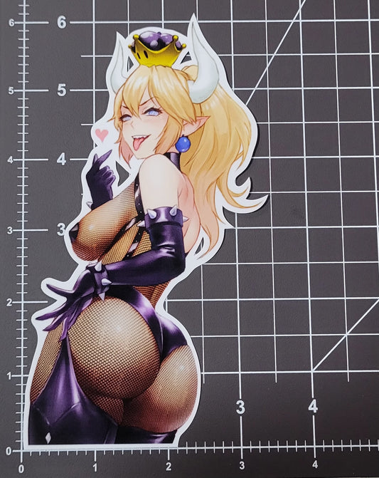 Super Mario Bowsette V1 Sticker 6"